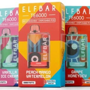 Alternative view of ELF BAR TE 6000 PUFFS