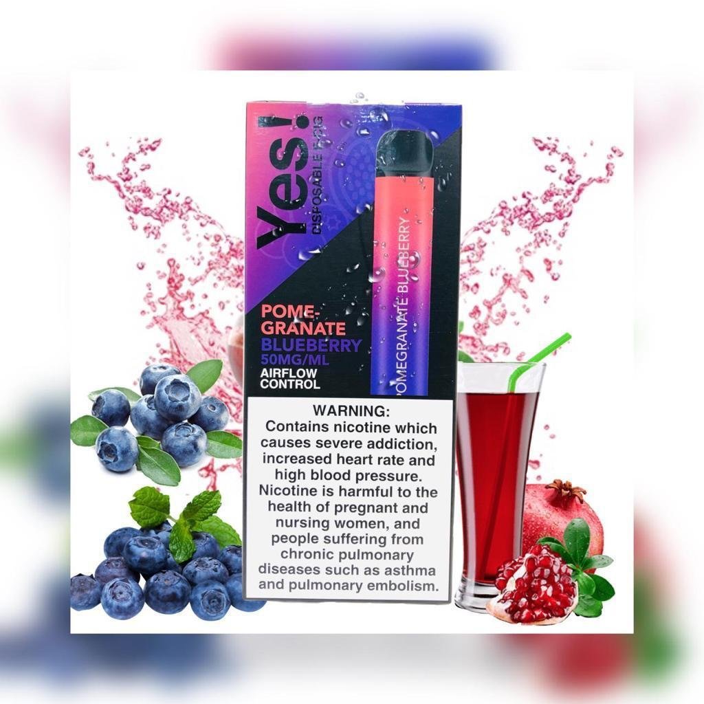 YES! Disposable 2500Puffs – Cloud Vape
