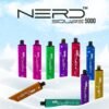 NERD™ SQUARE Disposable 5000Puffs