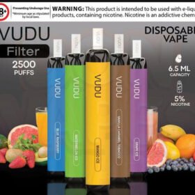 VUDU Filter Disposable 2500 Puffs