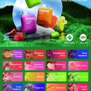 Alternative view of ELFBAR PI 9000 PUFFS