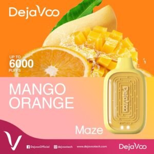 Alternative view of DEJAVOO MAZE 6000 PUFFS