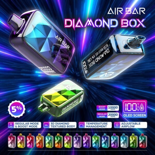 AIR BAR DIAMOND BOX 20000 PUFF'S